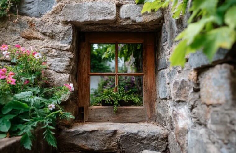 Add a Mirror to Create the Illusion of Space