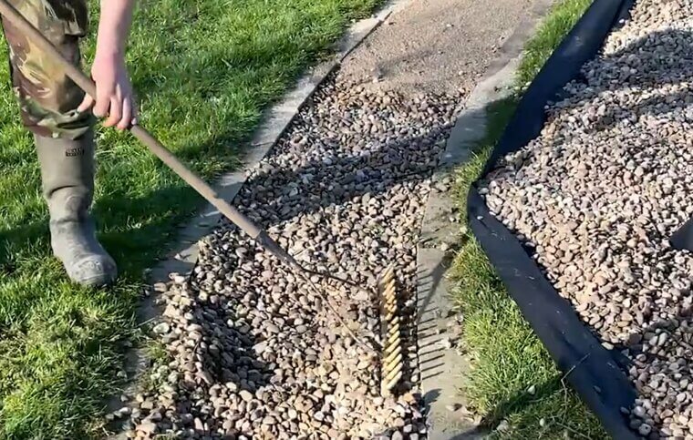 Use Gravel or Crushed Stone