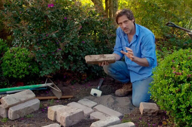 Create a Garden Path With Broken Bits