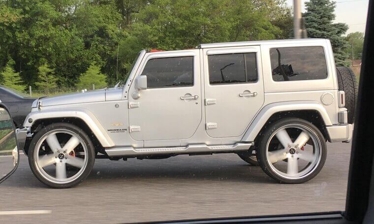 Oversized Rims and Low-Profile Tires