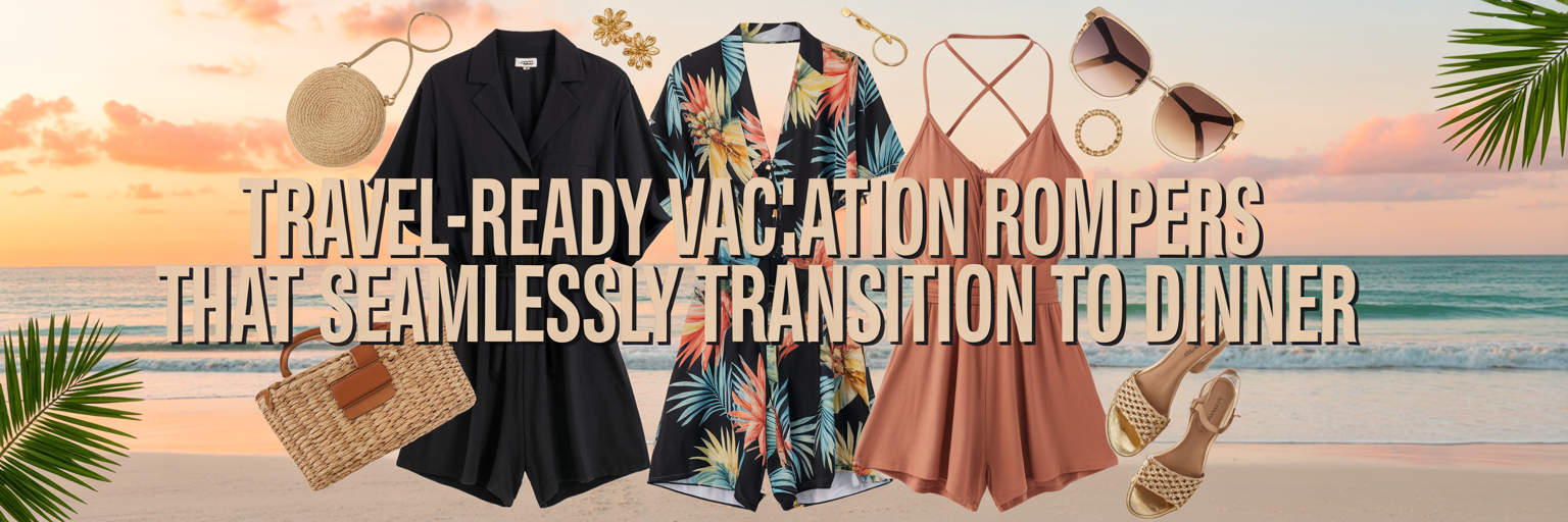 Vacation Rompers That Work From Beach Walks to Dinner Plans
