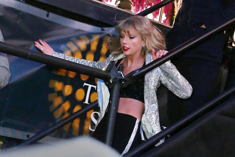 Taylor Swift's New Year's Slip Up