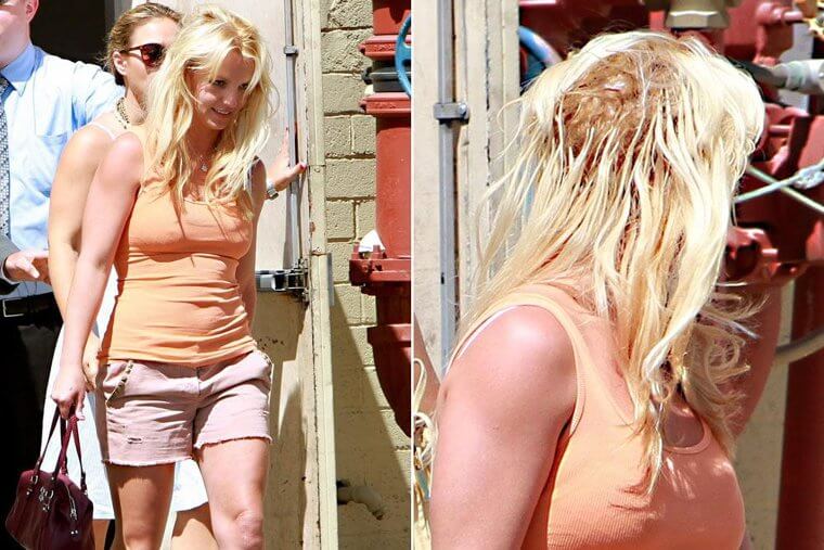 Britney Spears' Bad Hair Day
