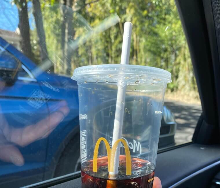 That Rogue McDonald’s Straw