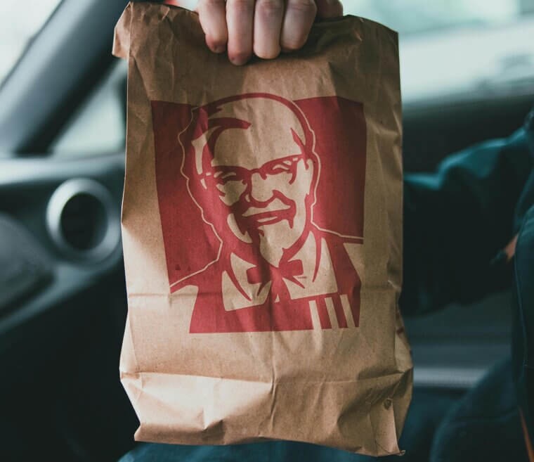 Crumpled Fast-Food Bags