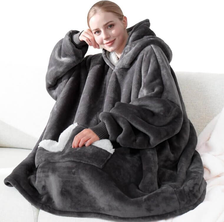Touchat Blanket Hoodie - Cozy Comfort for Adults - 25% Off!
