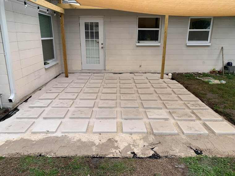 Building a Patio