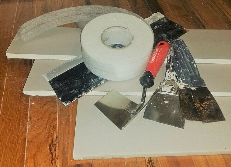 Installing Sheetrock