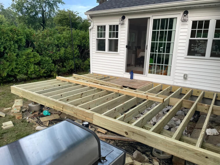 Installing a Deck