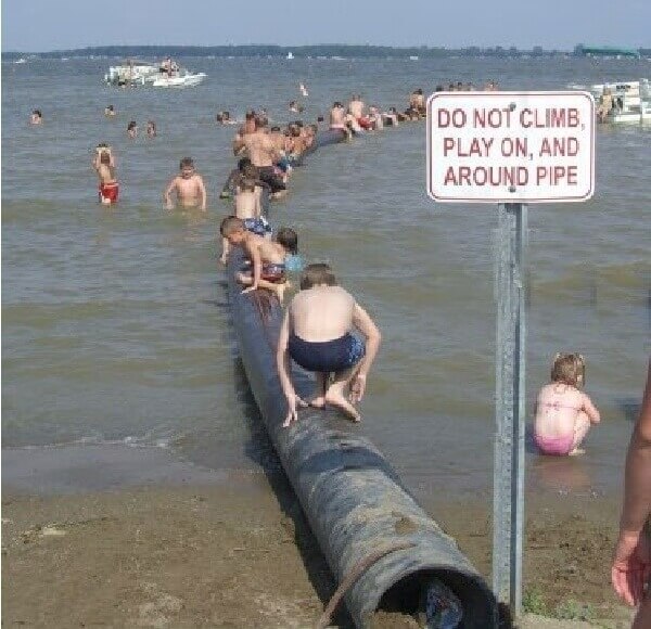 Signs Are Clearly Just There For Decoration
