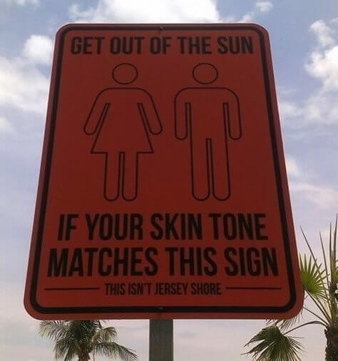 A Friendly Reminder To Wear Sunscreen