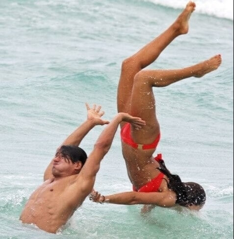 Up, Up, And Into The Water You Go