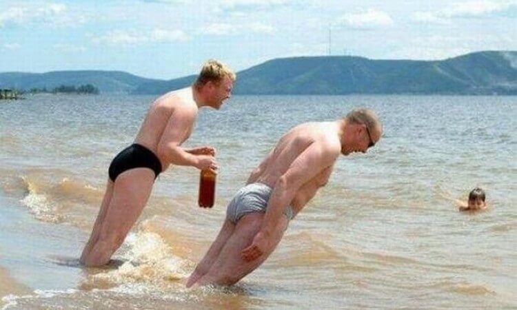 Soon Their Whole Bodies Will Sink Into The Sand