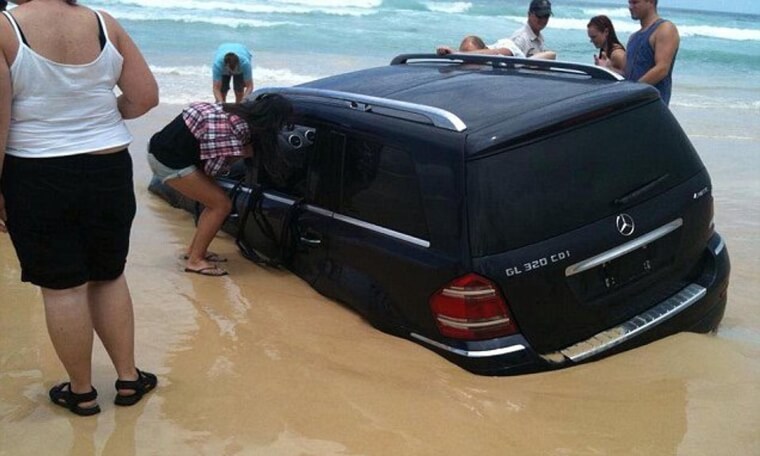 Do Not Park On The Beach