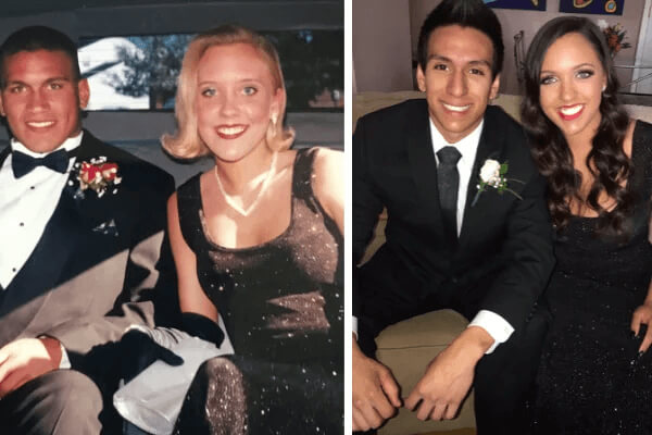 Mom-And-Daughter Lookalikes With A Different Choice Of Hairstyle