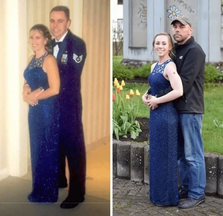 Same Pose With The Exact Same Man