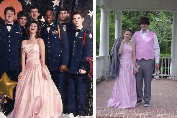 Making Pink Prom Memories