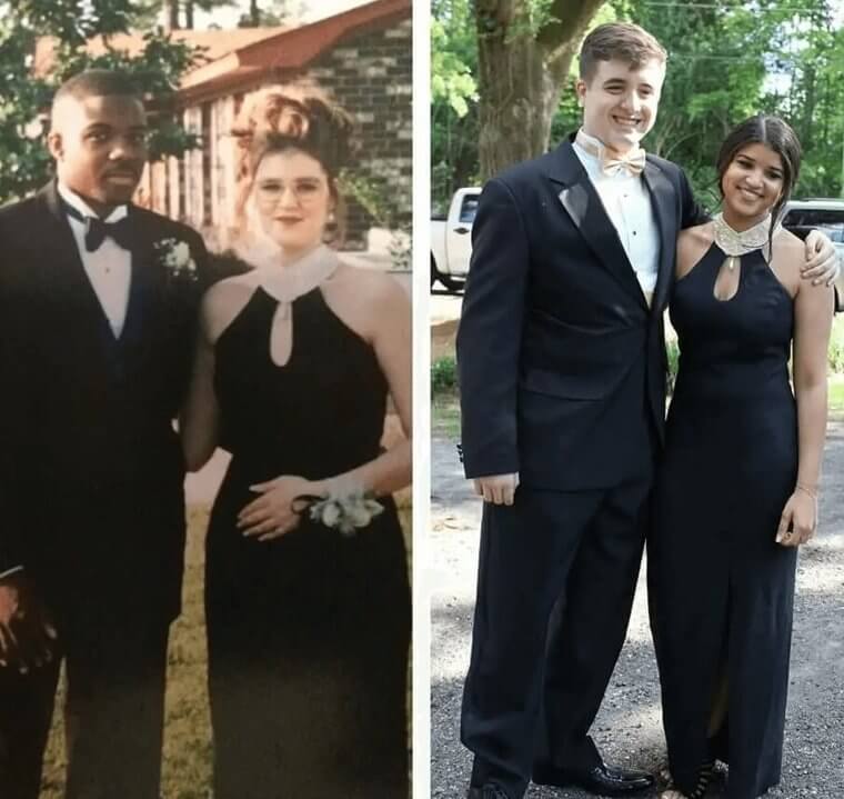 A Chic  Floor-Length Black Gown