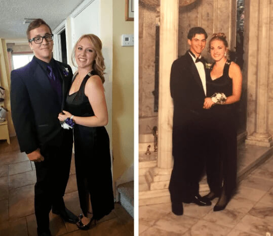 The Right Dress Next To The Right Date