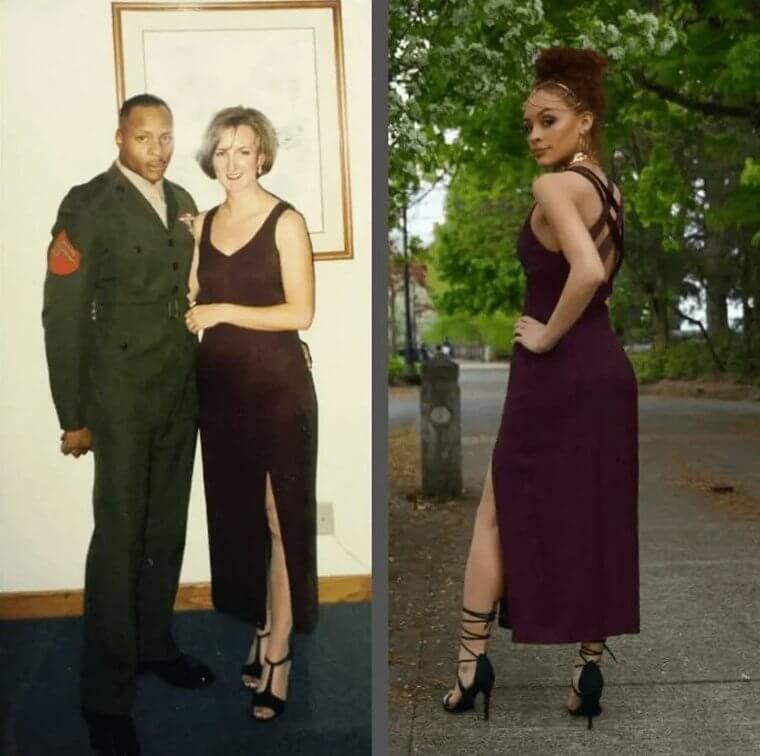 This Teen Who Was Disappointed With Her Online Dress And Found A Perfect Solution