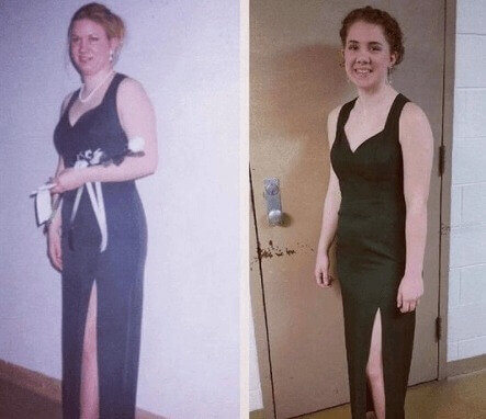 A Stunning Forest Green Gown