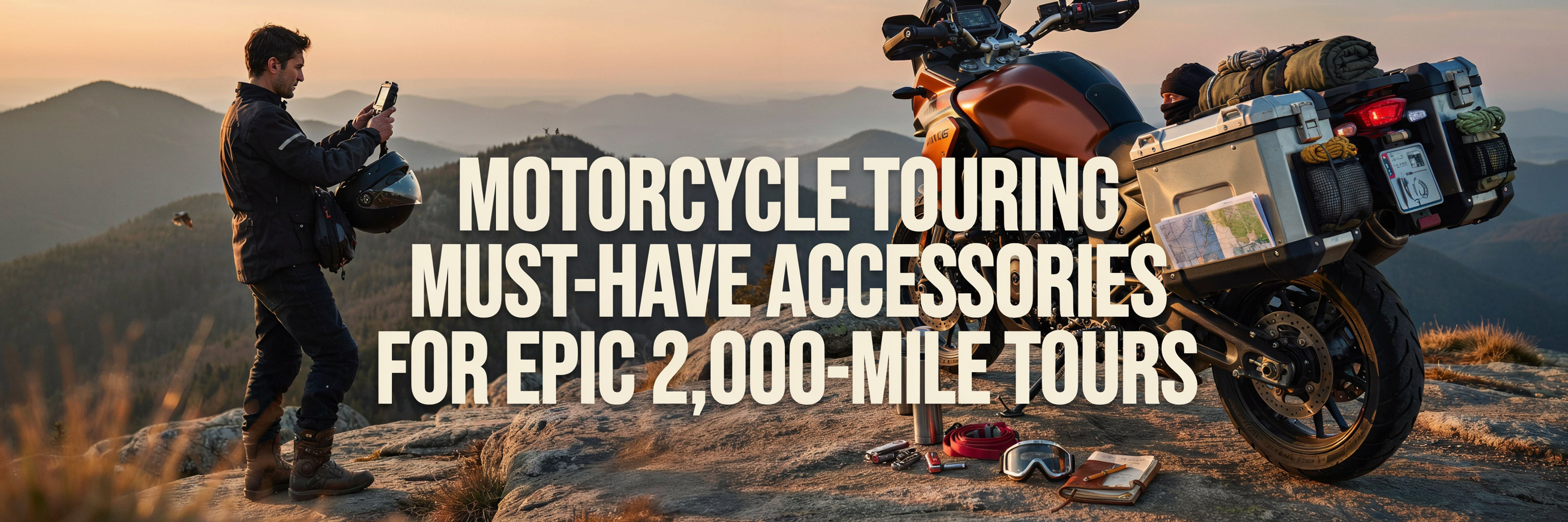 Motorcycle Touring Must-Have Accessories for Epic 2,000-Mile Tours