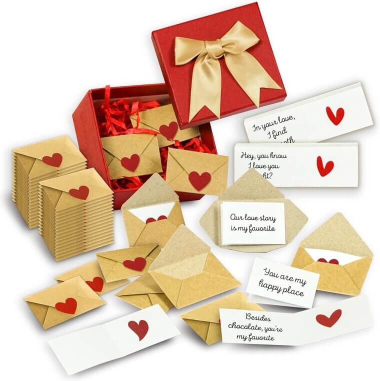 Mini Love Notes - Perfect Gift for Couples, Anytime! 