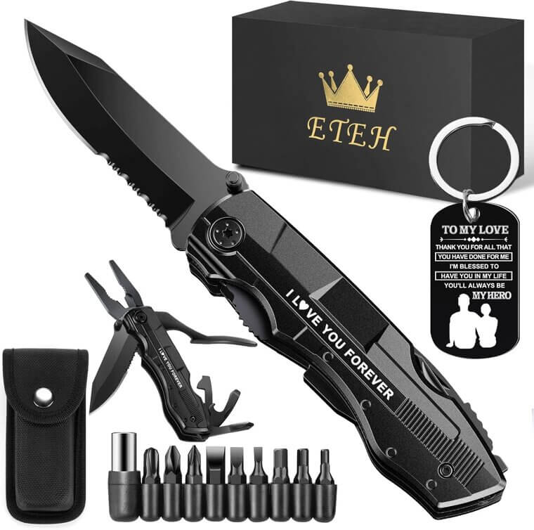 Multitool Pocket Knife - Perfect Gift for Him - Enjoy 5% Off!