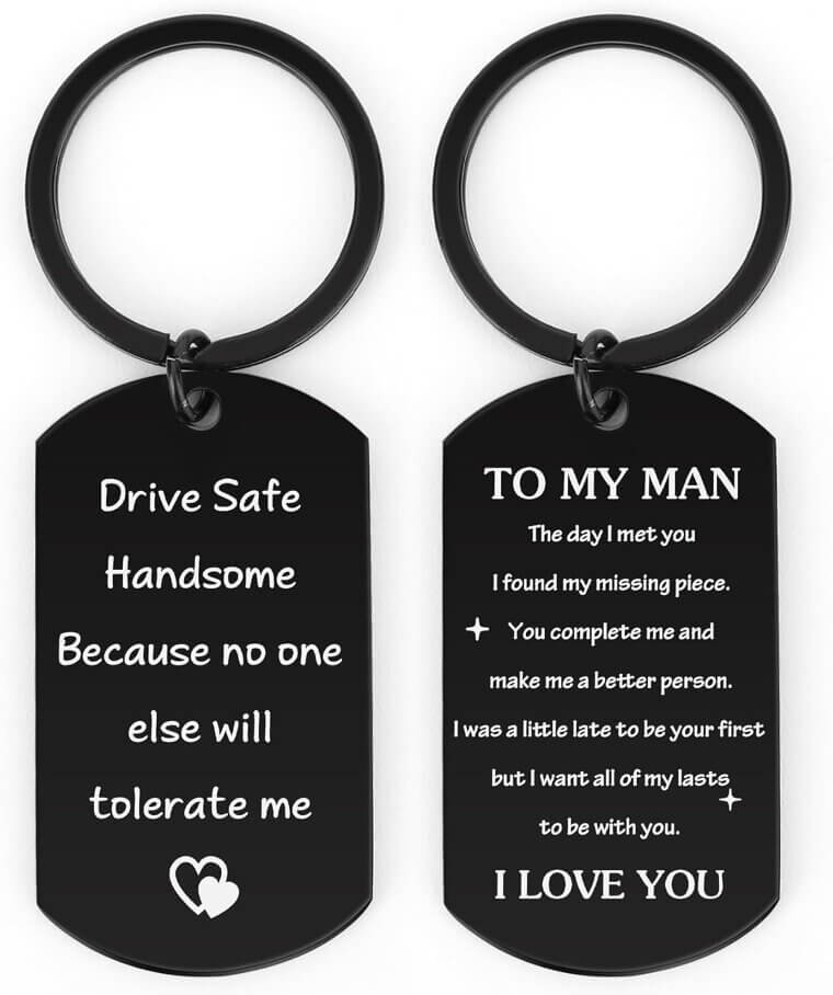 Drive Safe Keychain - Perfect Gift for Him on Special Days! - Now 37% Off!