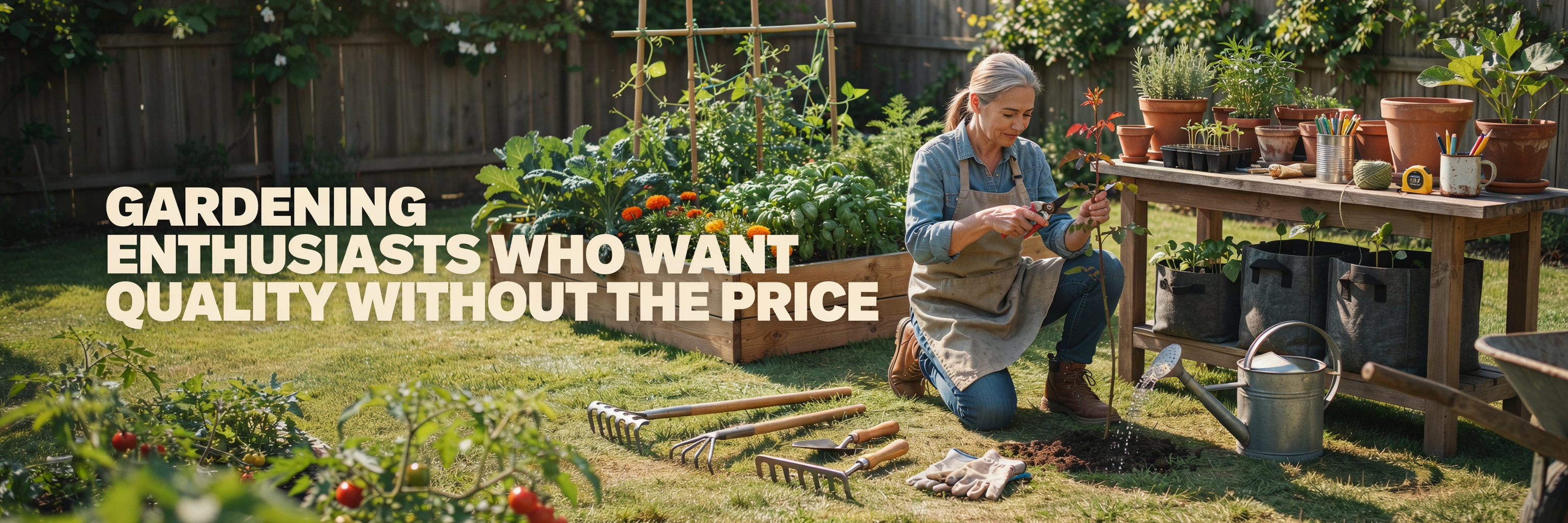 Gardening Enthusiasts Who Want Quality Without the Price