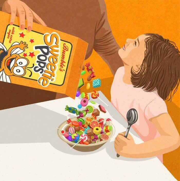 A Bowl Full Of Sugar To Keep The Body Strong