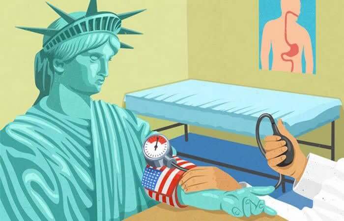 Lady Liberty Is Under A Lot Of Stress