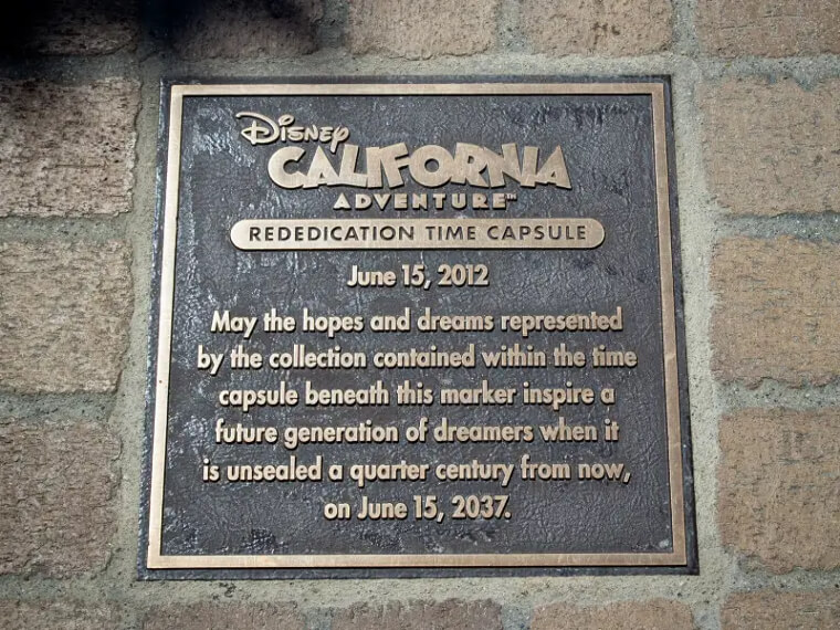 There Are A Couple Of Time Capsules Buried In The Park