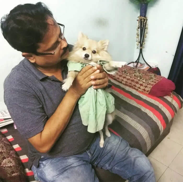 彼は孫娘が欲しかったのですが代わりに犬を飼いました