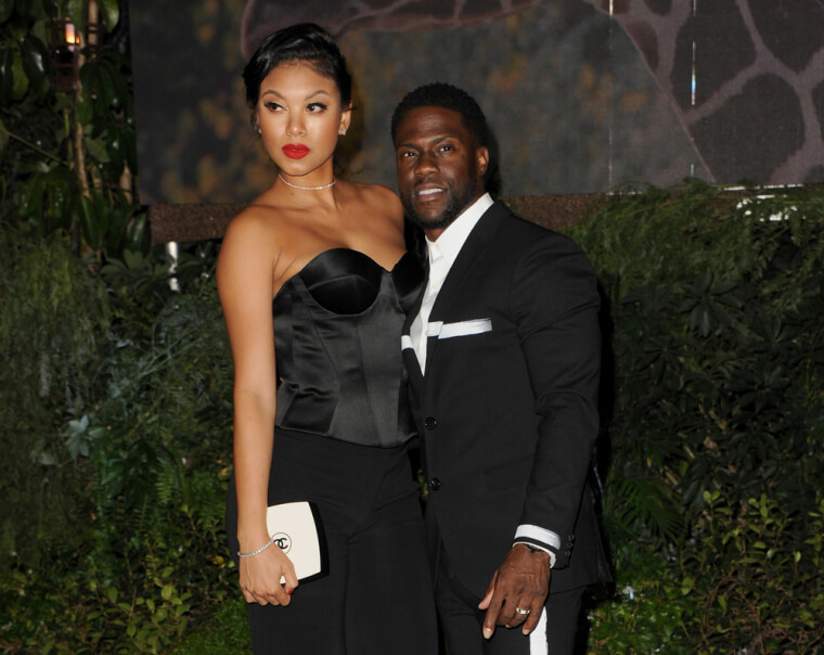 Kevin Hart (5’3″) & Eniko Parrish (5’6″) – 3 inches