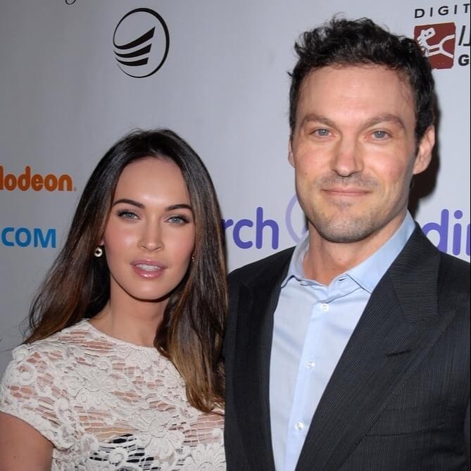 Megan Fox (5’4″) & Brian Austin Green (6ft) – 8 inches