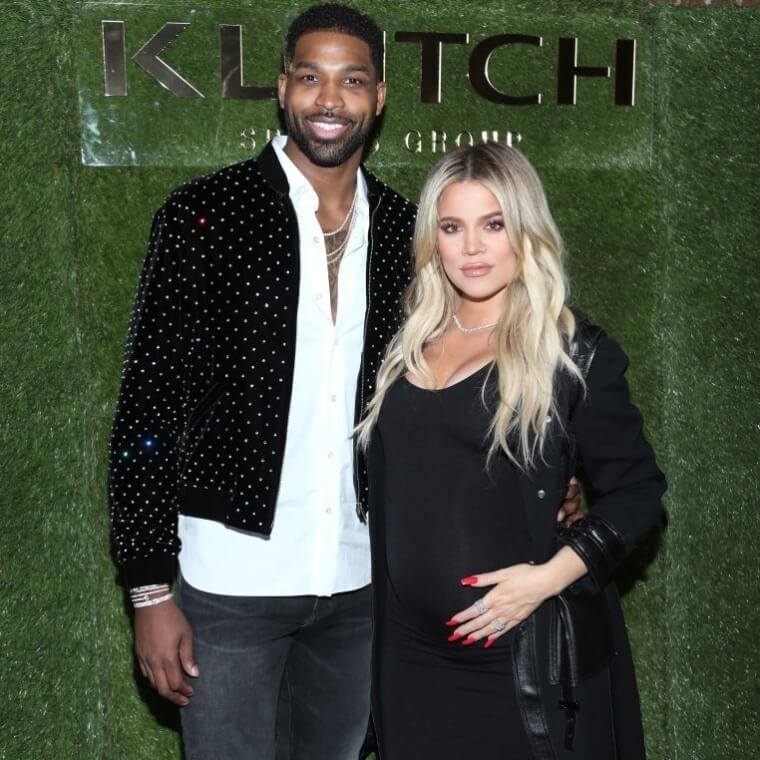 Khloe Kardashian (5’8″) & Tristan Thompson (6’8″) – 12 inches