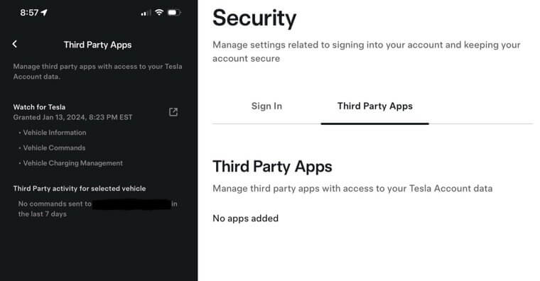 Limited Third-Party Apps