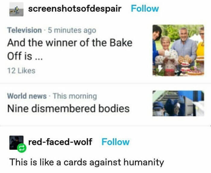 ベイクオフの勝者は喜べない流れ