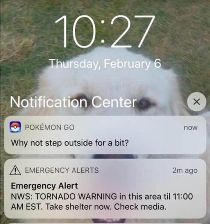 ケータイは私に死ねと言ってるのかな?