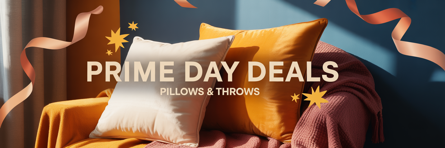 The Pillow And Throw Blankets That Ends Your Sleepless Nights - Deals This PRIME DAY