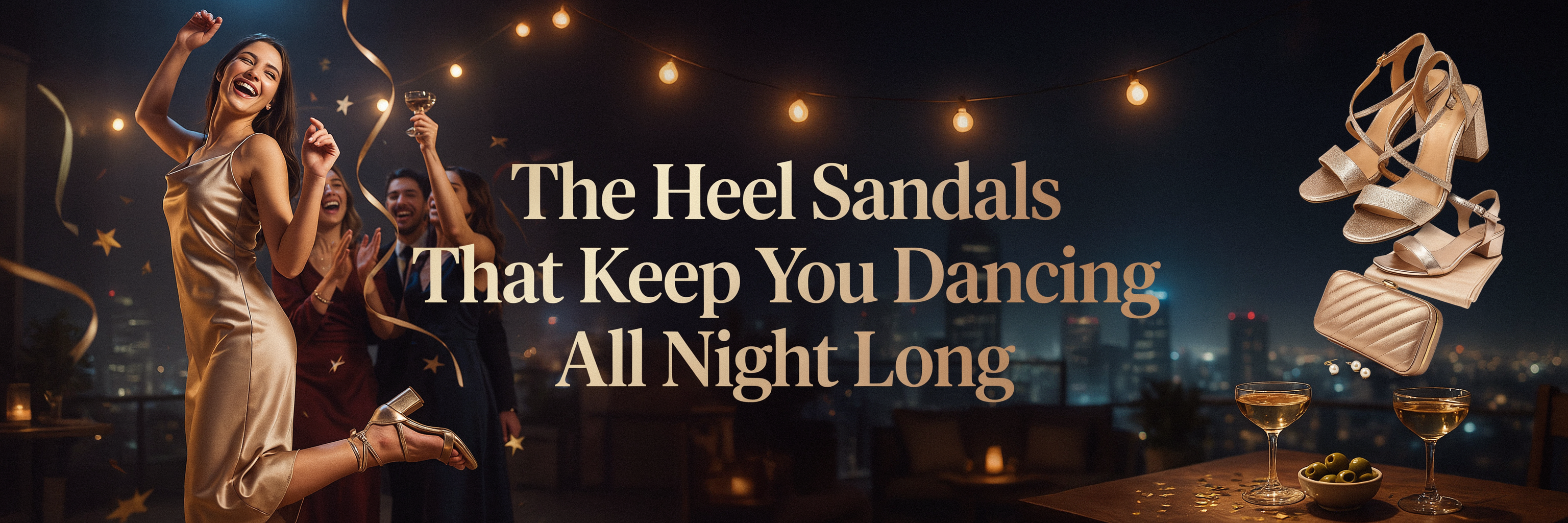 The Heel Sandals That Keep You Dancing All Night Long