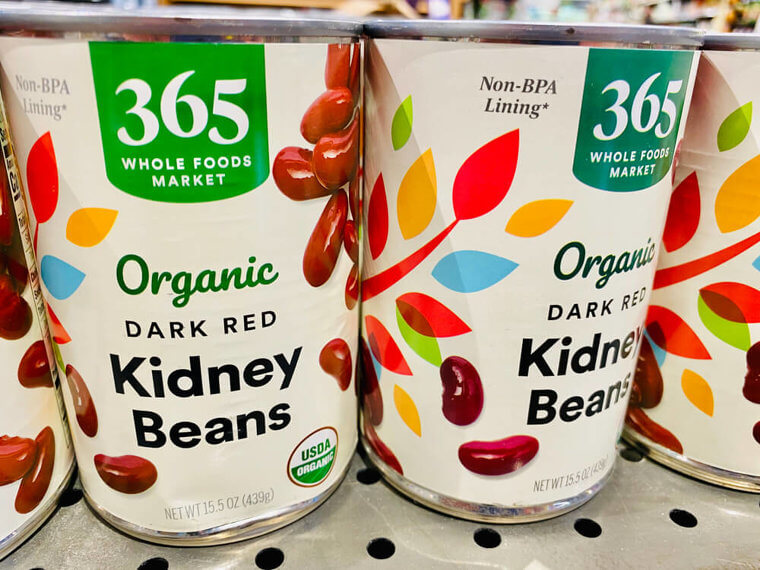 Rote Kidneybohnen sind giftig, wenn sie nicht richtig zubereitet werden