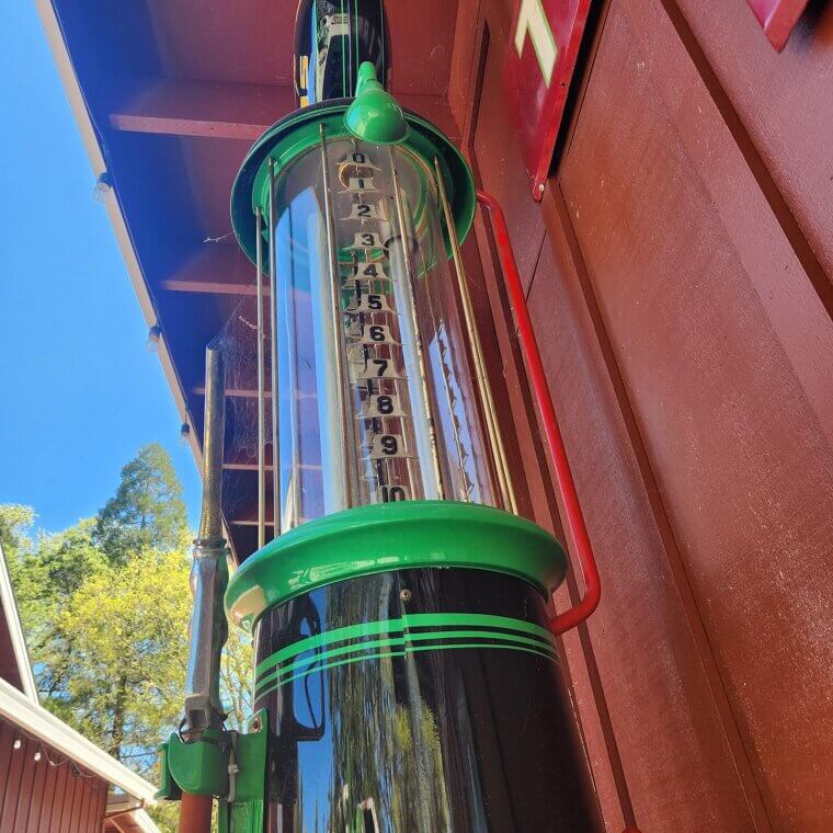 Antique Visible Gas Pump Cylinders