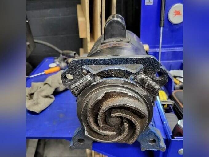 Rare One-Piece Cast Iron Pump Bodies