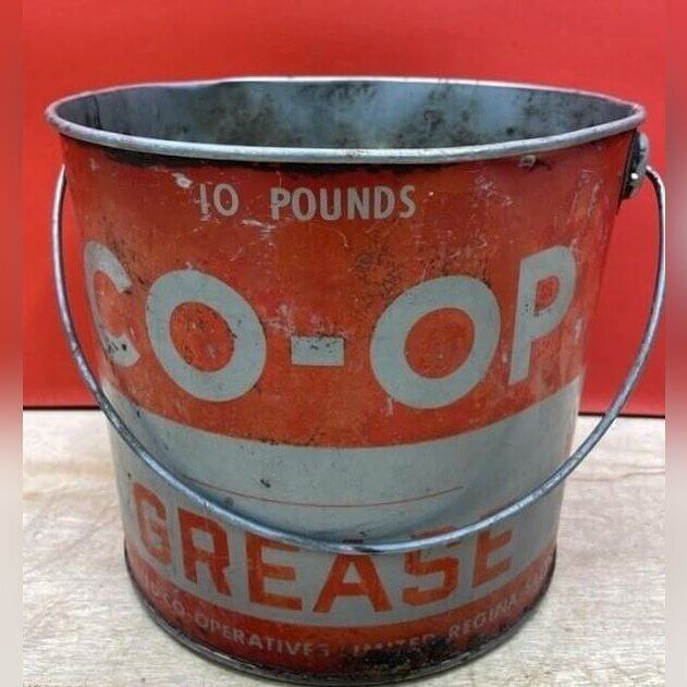 Grease Buckets with Original Brand Labels