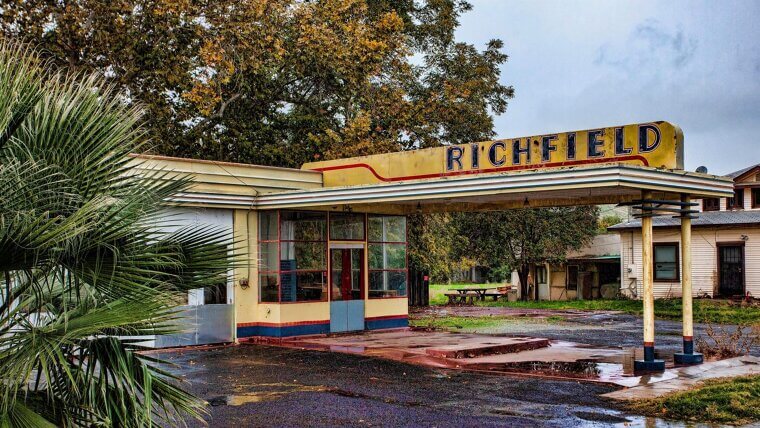 Richfield Eagle Logo Collectible Signs