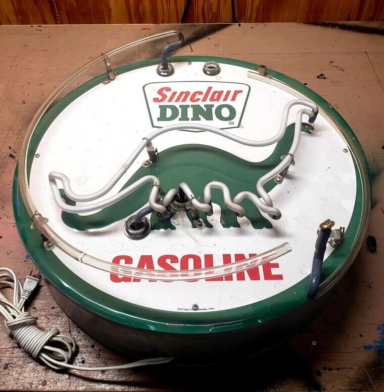 Sinclair Dino Dinosaur Memorabilia