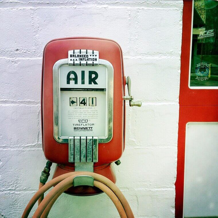 Antique Air and Water Service Signs