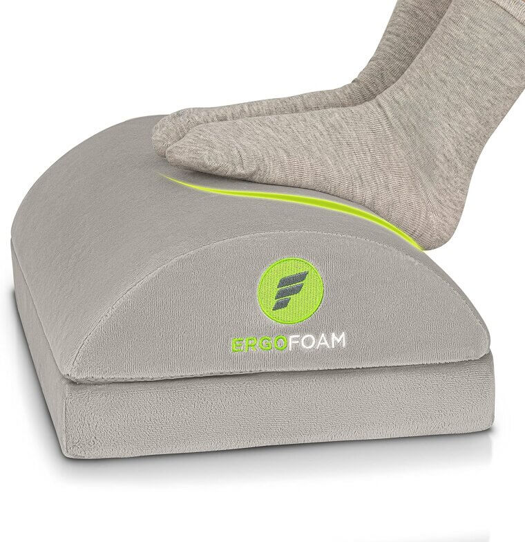 ErgoFoam Foot Rest - Chiropractor Endorsed Comfort & Support 